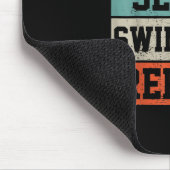 Swim Swimmer Swimming Gift Muismat (Hoek)