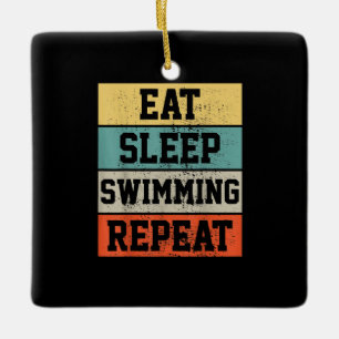 Swim Swimmer    Swimming Keramisch Ornament