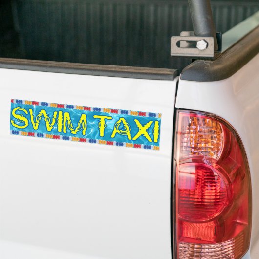 Swim Taxi bumper sticker (Op Truck)