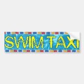 Swim Taxi bumper sticker (Voorkant)