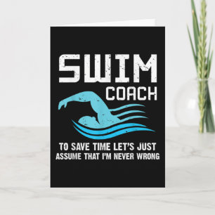 Swim Teacher Swimming Coach Kaart