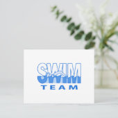 SWIM-TEAM BRIEFKAART (Staand voorkant)