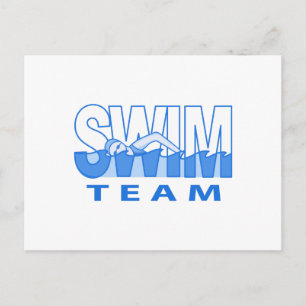 SWIM-TEAM BRIEFKAART