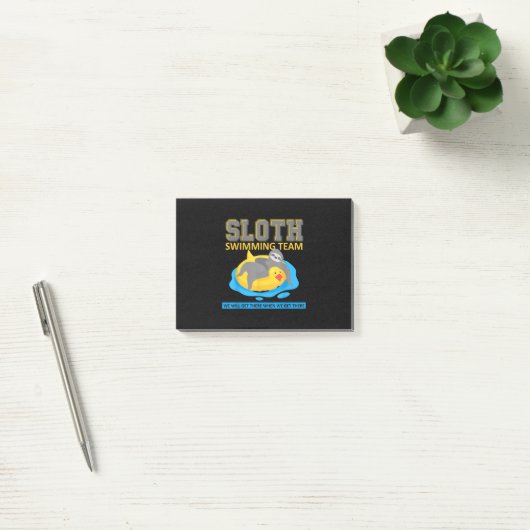 Swim Team Funny Gift Post-it® Notes (Kantoor)