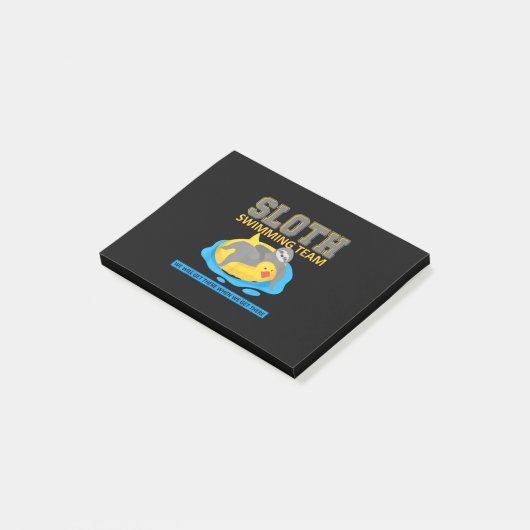 Swim Team Funny Gift Post-it® Notes (Schuin)