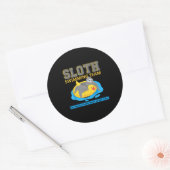 Swim Team Funny Gift Ronde Sticker (Envelop)