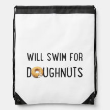 Swim Team gift, zwemmen voor donuts