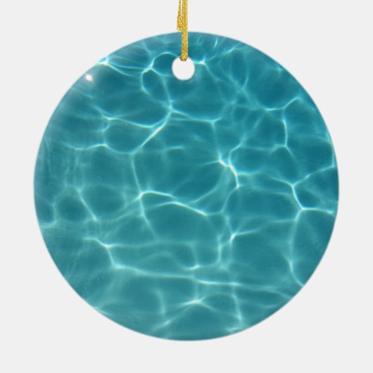 Swim-team Keramisch Ornament (Achterkant)