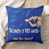 Swim Team Love Siwmming to Swim Pool Kussen (Deken)