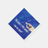 Swim Team Love Siwmming to Swim Pool Servet (Hoek)