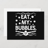 Swim team swimmer funny swimming lover briefkaart (Voorkant / Achterkant)