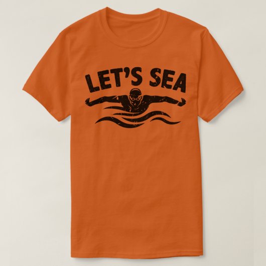 Swim Team T-shirt (Design voorkant)