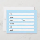 Swim - Uitnodiging (Achterkant)