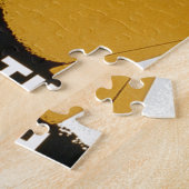 Swim voor de gezondheid in veilige en zuivere pool legpuzzel (Zijkant)