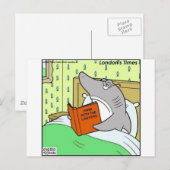 Swim W/The Lawyers Funny T - shirts Gifts & Collec Briefkaart (Voorkant / Achterkant)