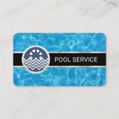 Swim Water Surface Pools Guard Visitekaartje (Voorkant)
