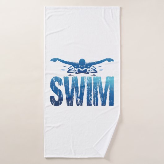 Swim -  zwemmer badhanddoek (Badhanddoek)