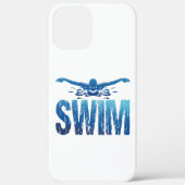 Swim - zwemmer Case-Mate iPhone case (Achterkant)