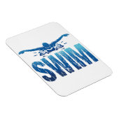 Swim -  zwemmer magneet (Rechterzijde)