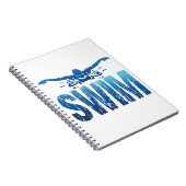 Swim -  zwemmer notitieboek (Rechterzijde)