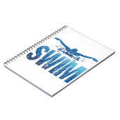 Swim -  zwemmer notitieboek (Linkerzijde)