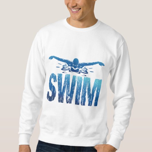 Swim - zwemmer trui (Voorkant)