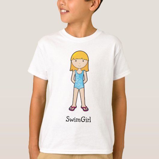 SwimGirl T-shirt (Voorkant)