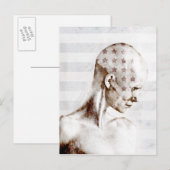 Swimmer Briefkaart (Voorkant / Achterkant)