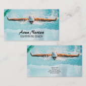 Swimmer Coach Visitekaartje (Voorkant / Achterkant)