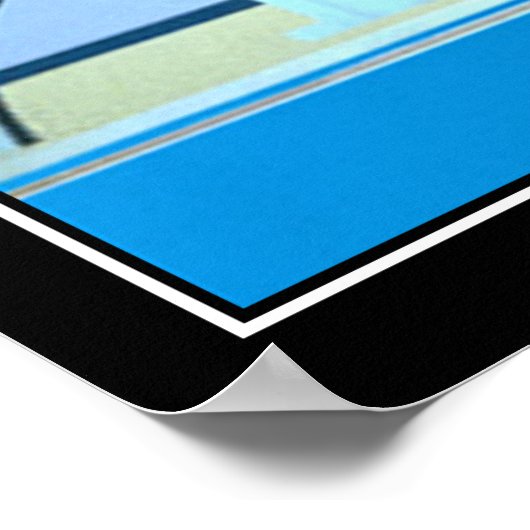 Swimmer Diver Vintage poster (Hoek)