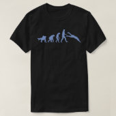 Swimmer Evolution Premium T-shirt (Design voorkant)