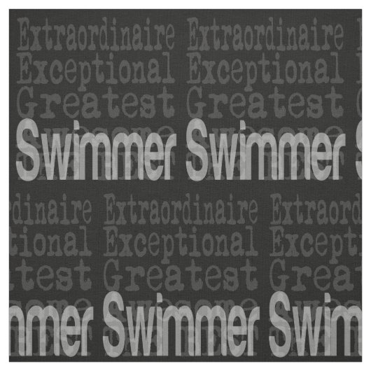 Swimmer Extraordinaire Stof (Swatch)