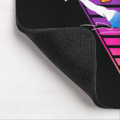 Swimmer I Don't Swim I Fly Butterfly Swimming Retr Muismat (Hoek)