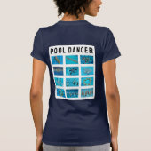 Swimmer Synchronized Swimming T-shirt (Achterkant)
