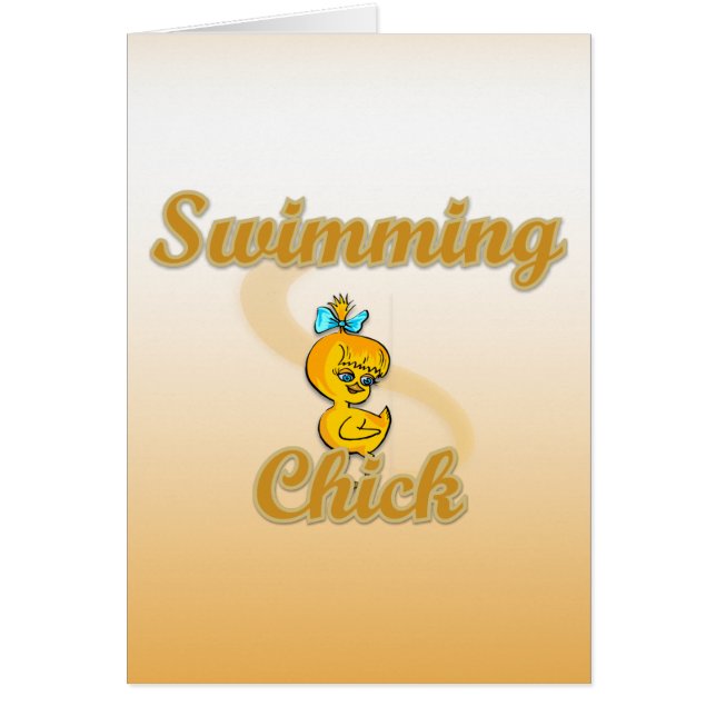 Swimming Chick (Voorkant)