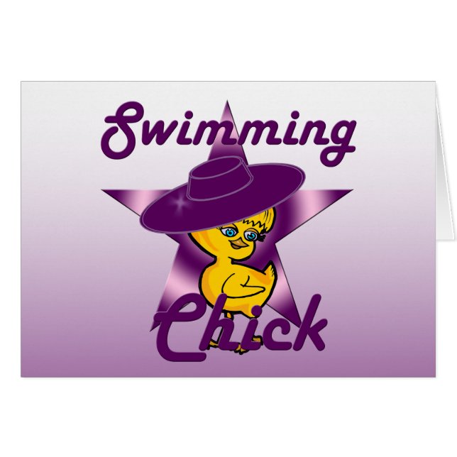 Swimming Chick #9 (Voorkant Horizontaal)