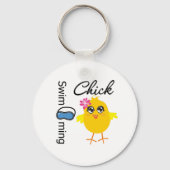 Swimming Chick Sleutelhanger (Voorkant)