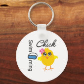 Swimming Chick Sleutelhanger (Voorkant)