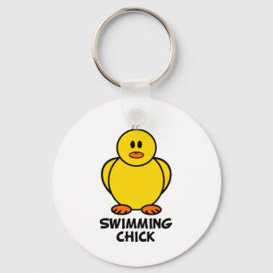 Swimming Chick Sleutelhanger