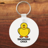 Swimming Chick Sleutelhanger (Voorkant)