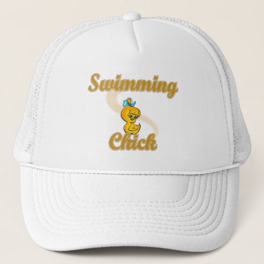 Swimming Chick Trucker Pet (Voorkant)