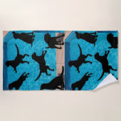 Swimming Dogs  Strandlaken (Voorkant)