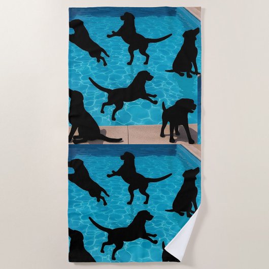 Swimming Dogs  Strandlaken