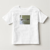 Swimming Ducks Kinder Shirts (Voorkant)