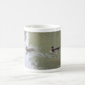 Swimming Ducks Koffiemok (Center)