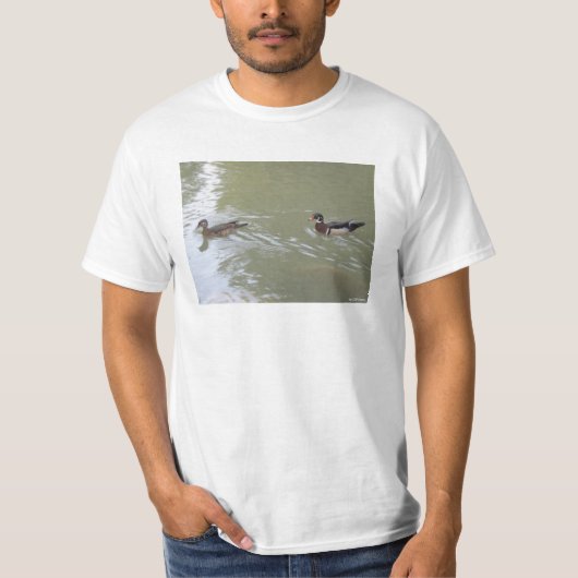 Swimming Ducks T-shirt (Voorkant)