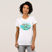 swimming fish bath t-shirt (Voorkant volledig)