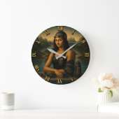 Swimming Funny Mona Lisa Swimmer Gift for Pool Grote Klok (Huis)