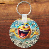 swimming in money sleutelhanger (Achterkant)