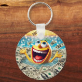 swimming in money sleutelhanger (Voorkant)